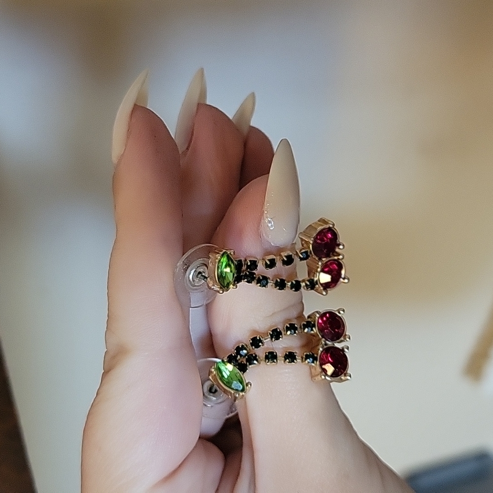 Cherry earrings